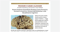 Desktop Screenshot of cura-alzheimer.info