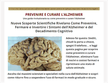 Tablet Screenshot of cura-alzheimer.info